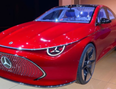梅赛德斯-奔驰 CLA 级概念车亮相——德国品牌推出电动汽车