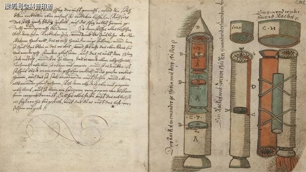 F1赛车世界-1555年多级火箭起飞了吗？康拉德·哈斯手稿的发现